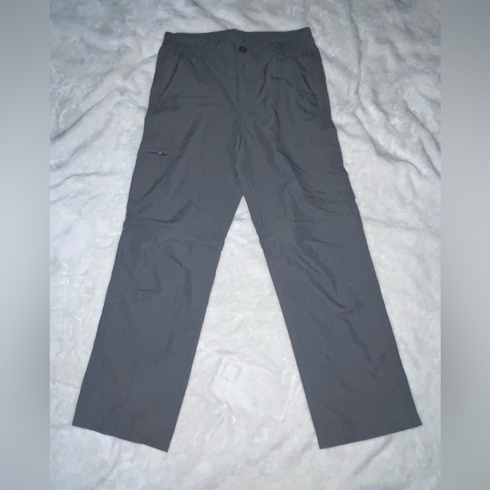 Kids Gray Cargo Pants